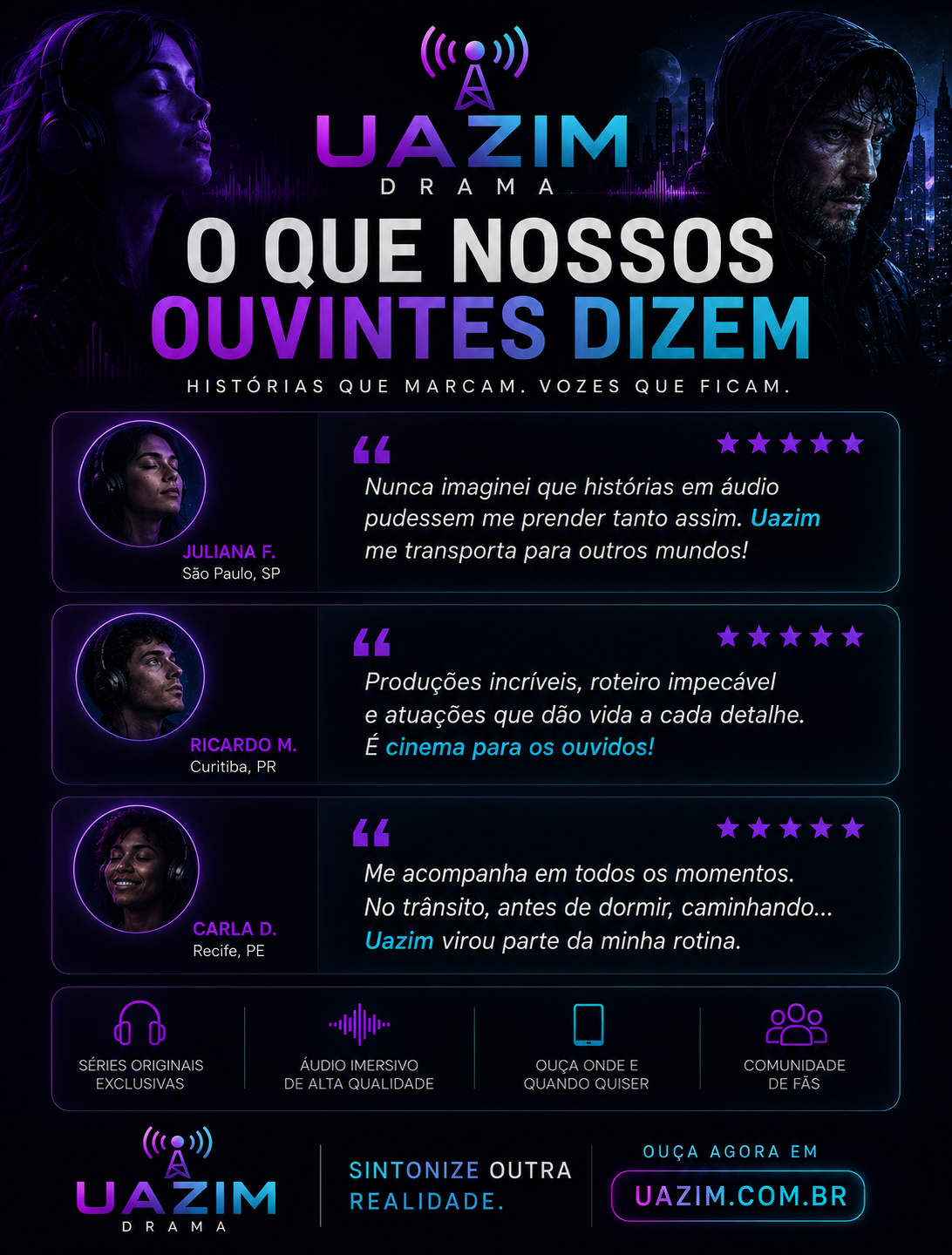 Depoimentos